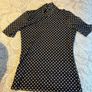 BAUM UND PFERDGARTEN trasperant short sleeve top blouse size L Image 3