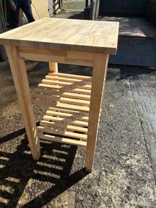 Butchers block / storage trolley