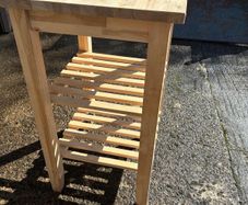 Butchers block / storage trolley
