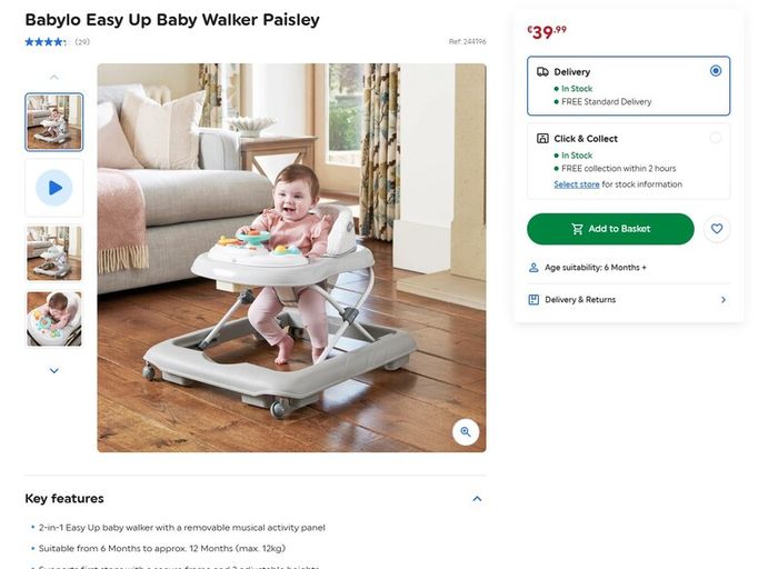 Babylo Baby Walker