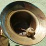 Vintage Wooden Ship Wheel with Brass Bell Image 4