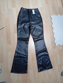 River Island Faux leather jeans