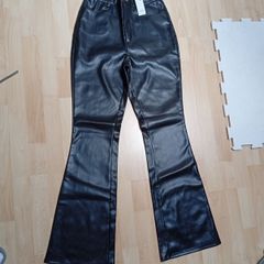 River Island Faux leather jeans