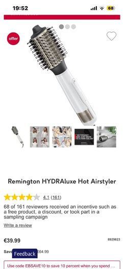 Remmington heat styler
