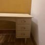Beautiful Midcentury white desk Image 10