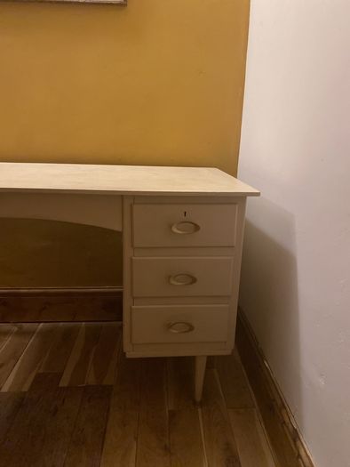 Beautiful Midcentury white desk