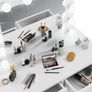 Monique Vanity table with Hollywood mirror LED Image 2