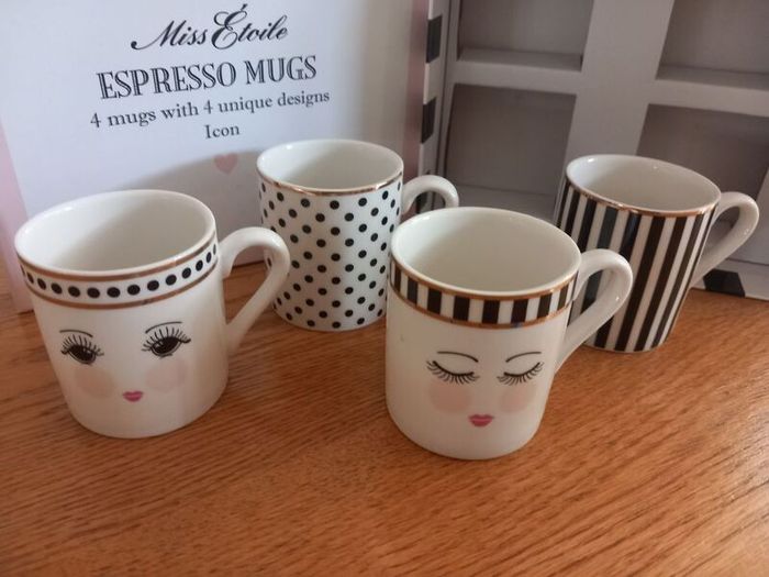 Brand New Espresso Mugs Giftset