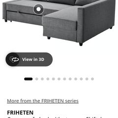 Ikea corner sofa bed