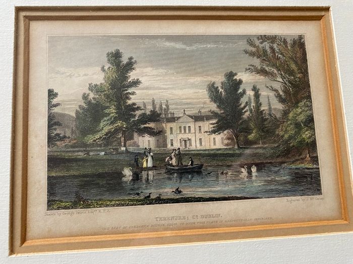 Antique print of Terenure Dublin 6