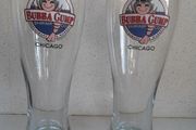 2 Bubba Gump Shrimp Co Chicago Large Glasses