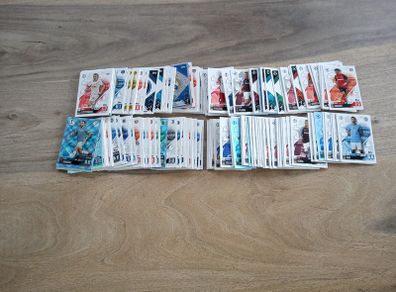 Job lot of 228 base cards match attax cards 2024 / 2025