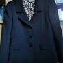 NEW - TAHARI black wool Blazer SIZE 10 Image 4