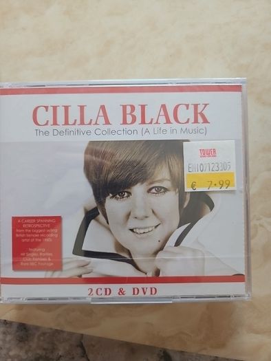 Cilla Black 2CD+DVD Boxset  - Definitive Collection (NEW)
