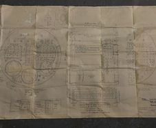 T.S.S Granuaile boiler nauctical canvas blueprint
