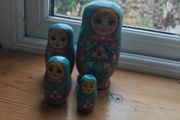 wooden stackable Dolls