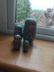 wooden stackable Dolls