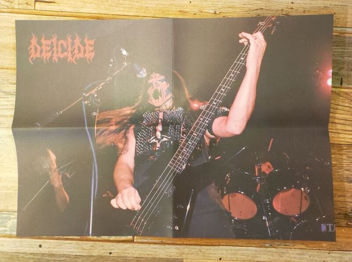 Deicide - Posters and Autograph card bundle