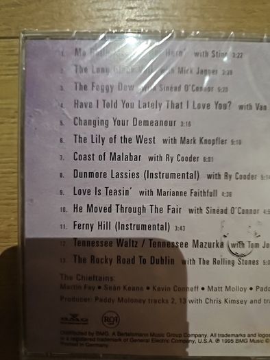 Chieftans - The long Black Veil. New CD.