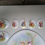 7 Porcelain plaques Vintage Image 6