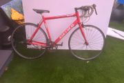 Carrera Zelos road bike, red, 6061 aluminium frame