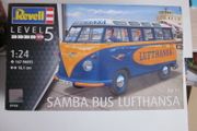 VW T1 Samba Bus Lufthansa Revell Model Kit 07436 New
