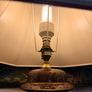 Pair of Satsuma Style Table Lamps with Shades Image 3