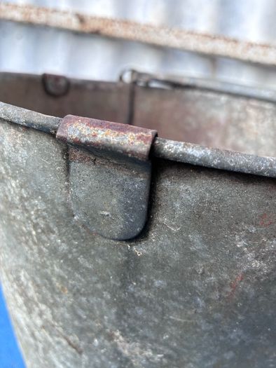 Vintage Beldray galvanised bucket