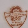Lovely Old Bone China Hanging Plate. Image 7