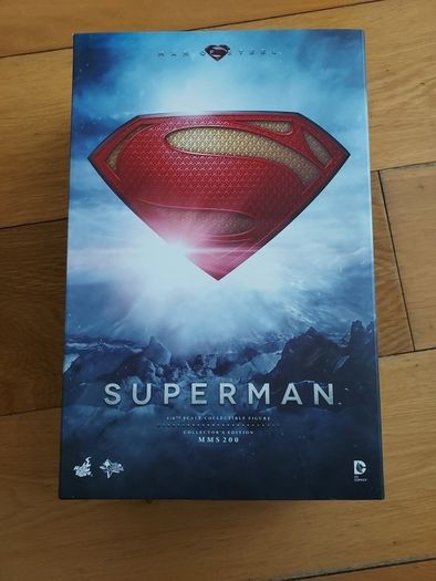 Superman Man Of Steel MMS200 Henry Cavill Hot Toys hottoys Figure
