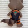 Marvel Guardians Of The Galaxy Rocket Raccoon approx. 12 Inch Plush Used Please look at the pictures Image 4