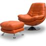 Contempory Swivel chairs footstools for sale in Dublin Image 7