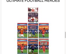 Ultimate Football Heroes Book Bundle (6 Books and 1 Free)