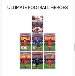 Ultimate Football Heroes Book Bundle (6 Books and 1 Free)