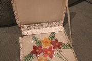 Vintage hand-embroidered cushion covers (2)(Proceeds for Harold's Cross Hospice)
