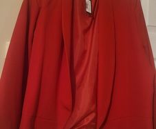 Ladies red jacket.  Bnwt size 22