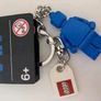 Lego VIP Blue Minifigure Keyring New With Tag Image 2