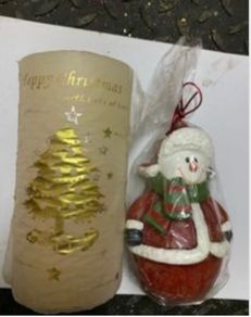 2 New Christmas Candles