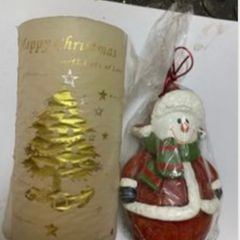 2 New Christmas Candles