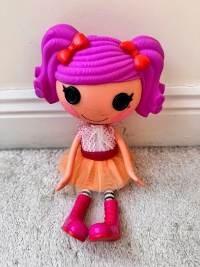 Lalaloopsy Full Size approx. 12" Peanut Big Top Circus Doll 2009 Dirty Used Please see photos