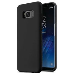 Black Soft Silicone Case for Samsung Galaxy S8 PLUS Shockproof Back Cover