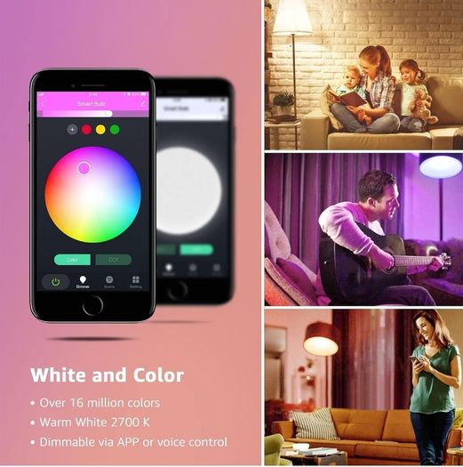 Lepro E27 Smart Bulbs x 2