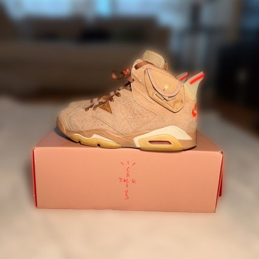 Nike Air Jordan 6 x Travis Scott "British Khaki"