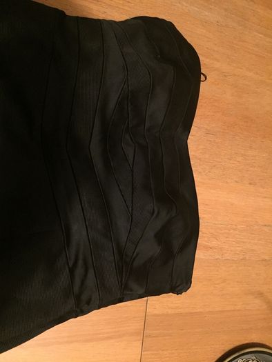 Beautiful strapless black dress from coast