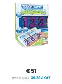 New Touchtronic Numbers