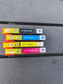 Set of Compatible Canon 571 Ink cartridges