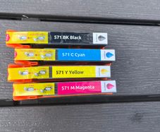 Set of Compatible Canon 571 Ink cartridges