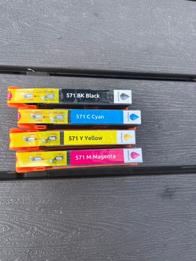 Set of Compatible Canon 571 Ink cartridges