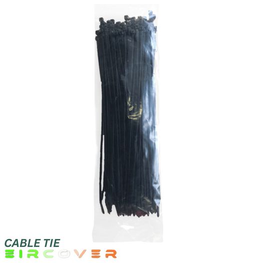 Black Cable Ties - 30cm/100pk
