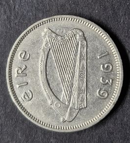 Ireland 1939 Six Pence 6d coin